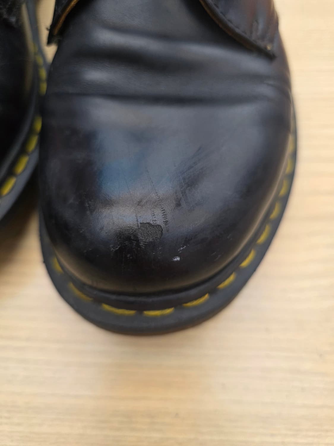 닥터마틴 1461 W 스무스 3홀 블랙 UK7 상품이미지4