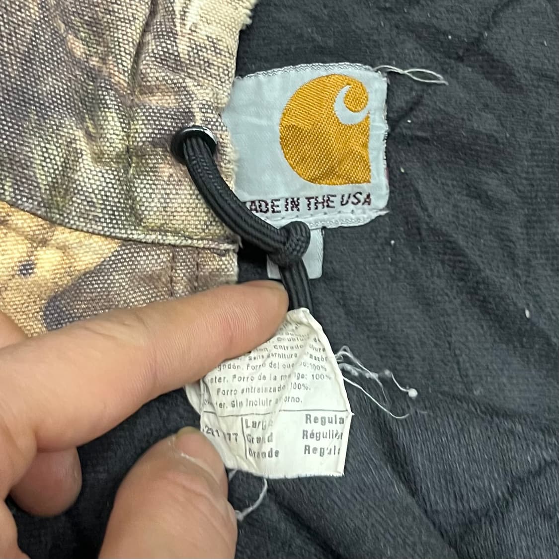 칼하트 리얼트리 액티브 자켓 (L) 상품이미지6