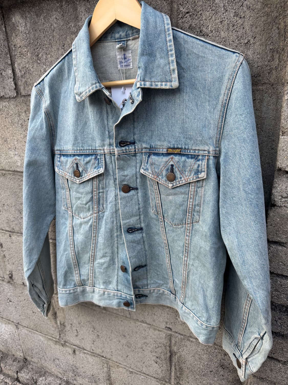빈티지 wrangler 일본판 type3 데님 트러커 자켓 M 상품이미지2