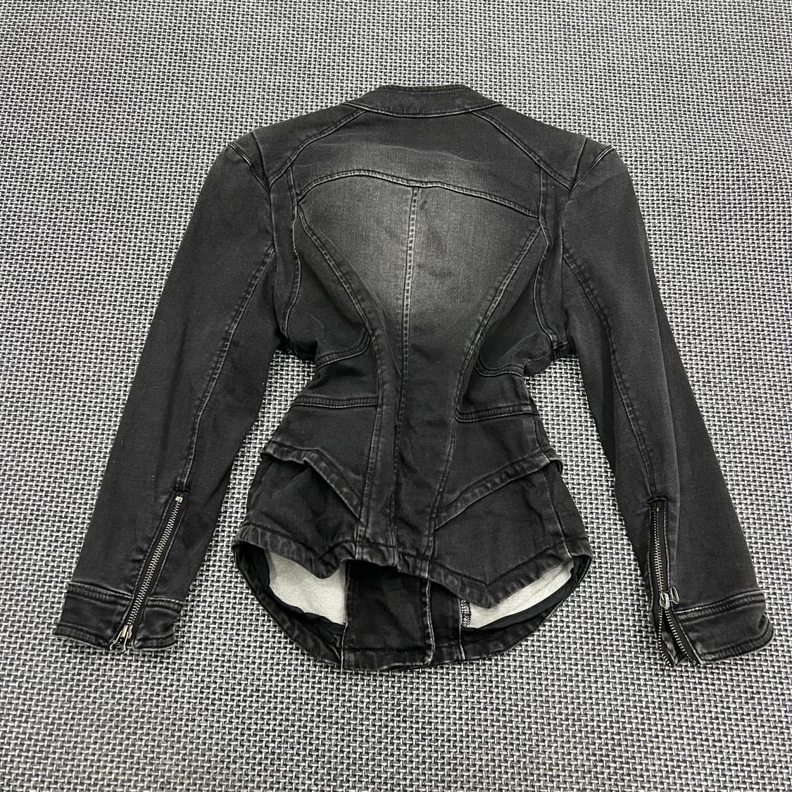 빈티지 고딕펑크 데님자켓 상품이미지5