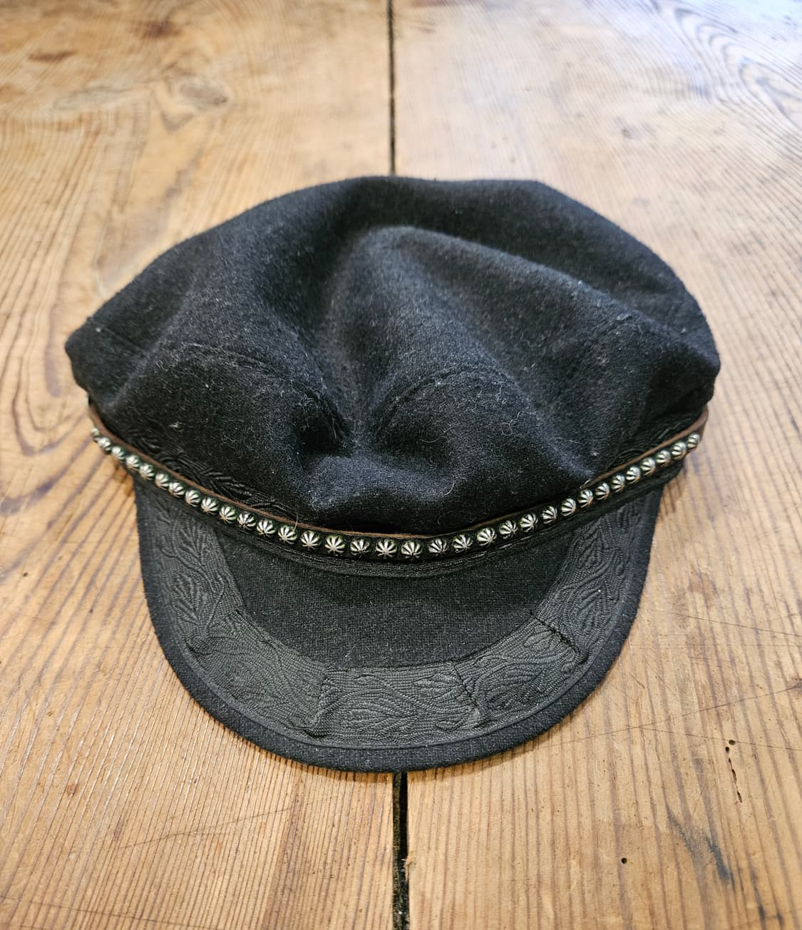 뉴욕햇 레더 스터드 커스텀 상품이미지1