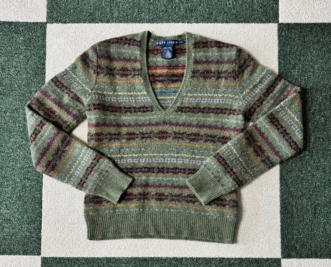 폴로 여성 캐시미어 울 니트 XS 상품이미지1