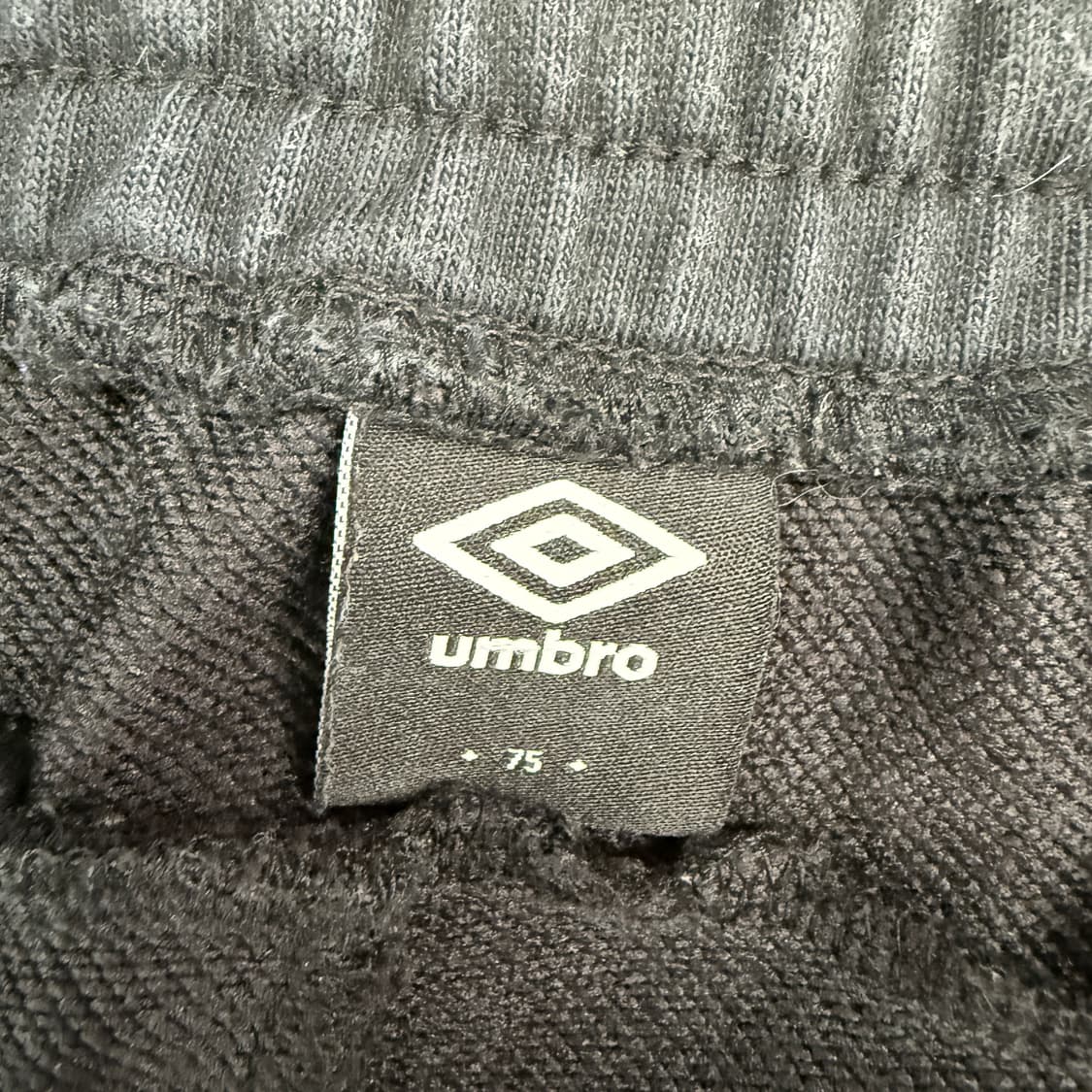 (M)엄브로 UMBRO 베이직로고 스웻팬츠(블랙) 상품이미지2