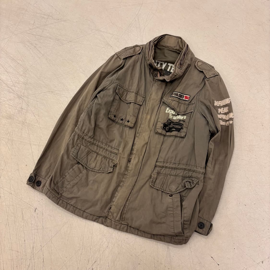 지프 어센틱 밀리터리 자켓 상품이미지1