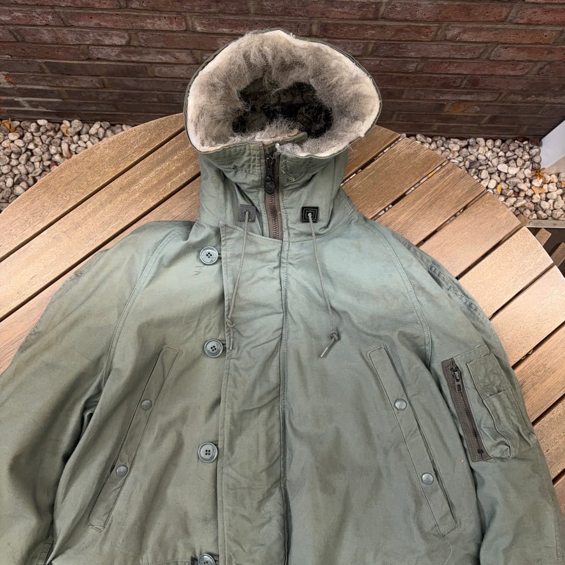 90s 미 공군 U.S. Air Force N-3B 파카 상품이미지2