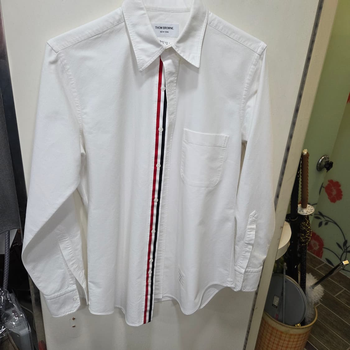 톰브라운 화이트 셔츠 상품이미지2