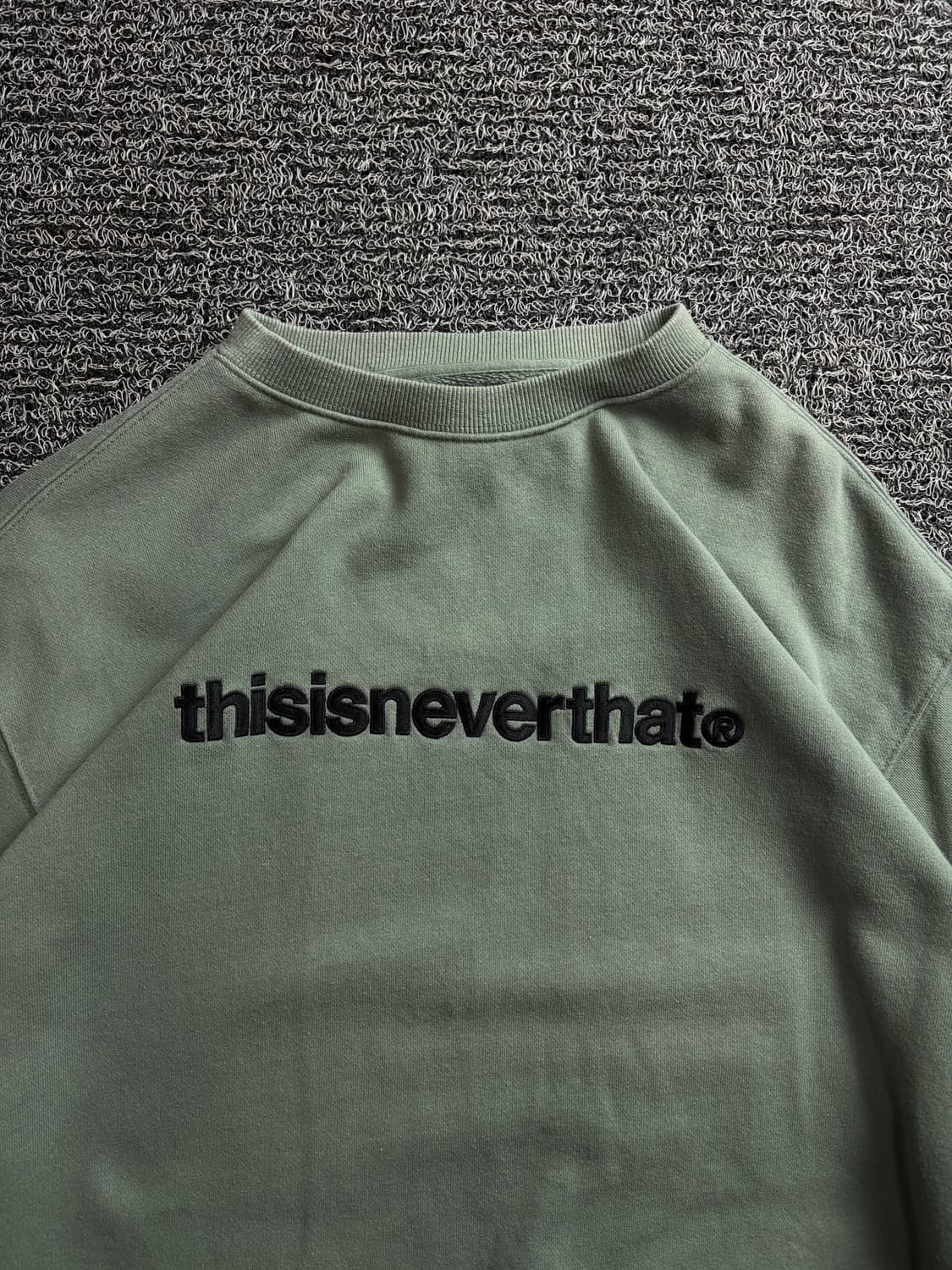 디스이즈네버댓 해비코튼 빅로고 크루넥 3800 상품이미지1