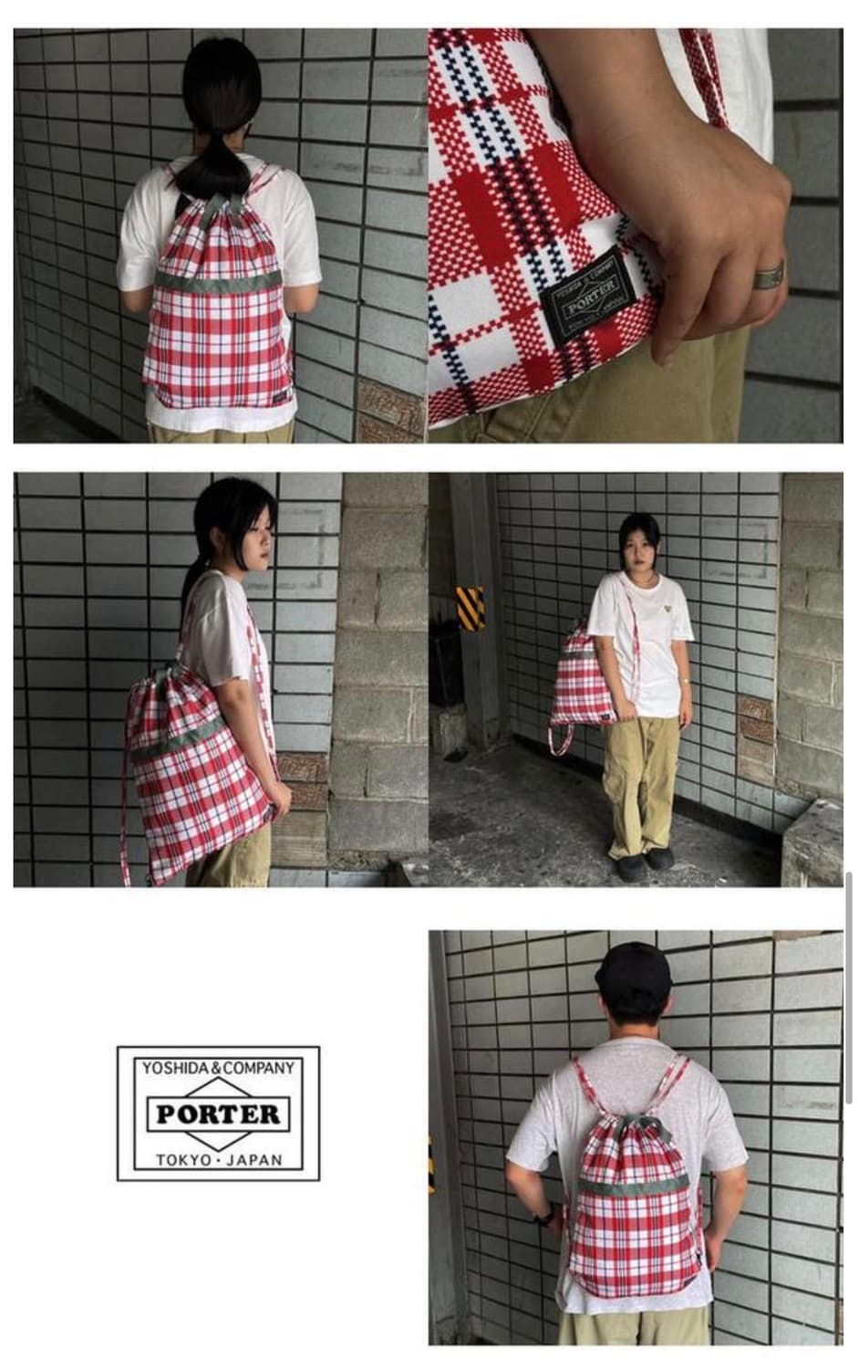 포터X디카웰 백팩 상품이미지5