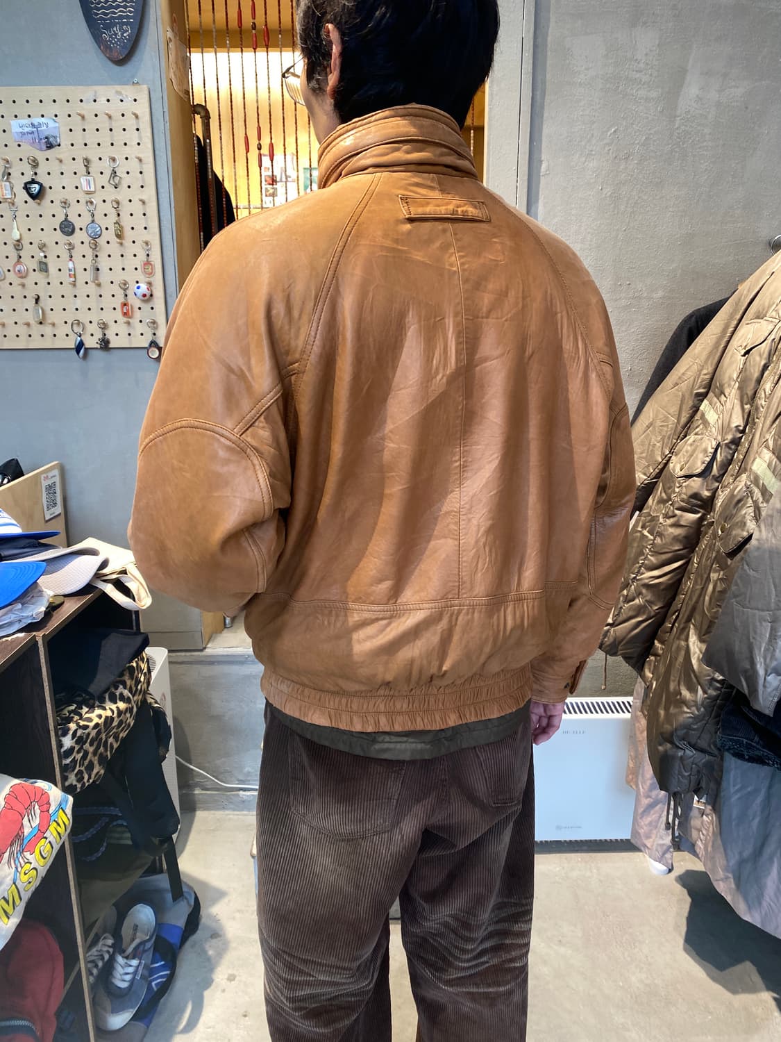 폴스튜어트 리얼레더자켓 상품이미지3