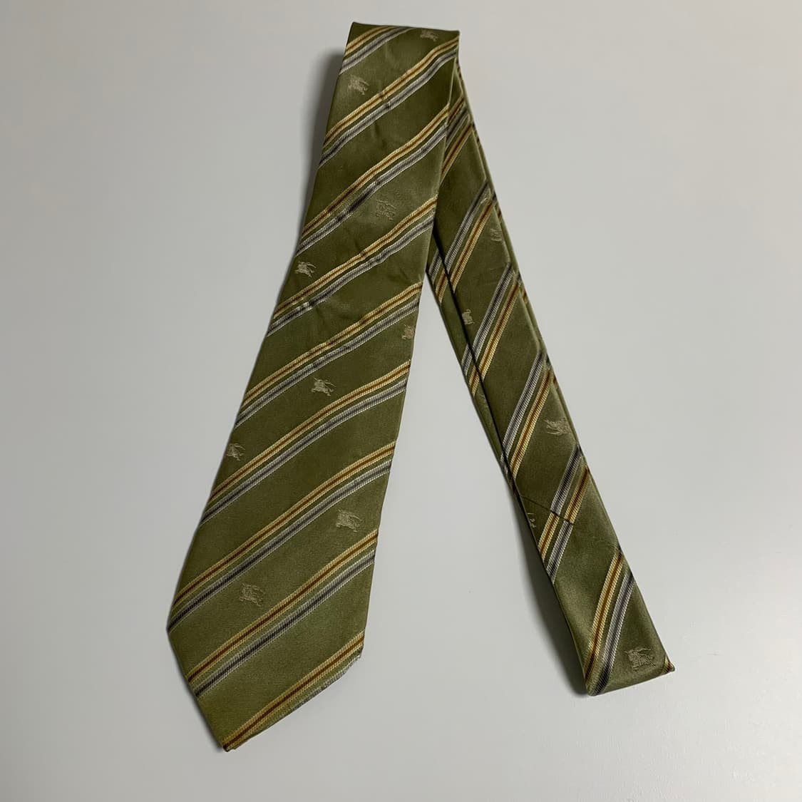 버버리(BURBERRY) 스트라이프 넥타이 명품 모노그램 클래식 A등급 상품이미지8