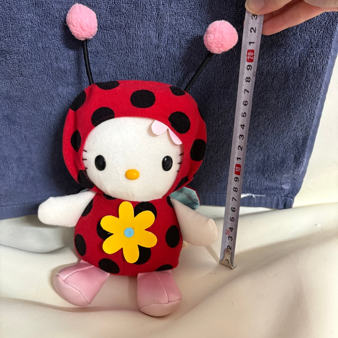 산리오 99년 고전키티 무당벌레 키티인형 상품이미지9