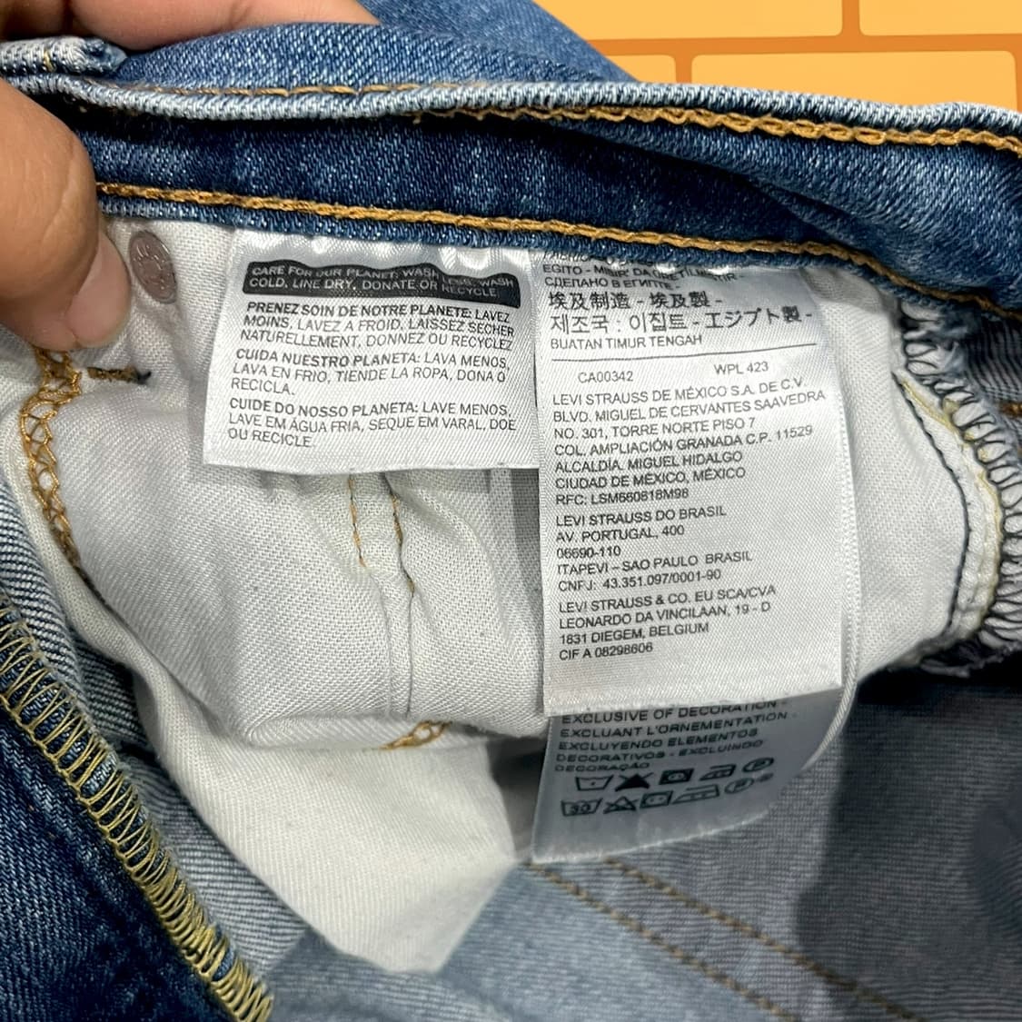 리바이스 513 데님 팬츠 (29) 상품이미지8