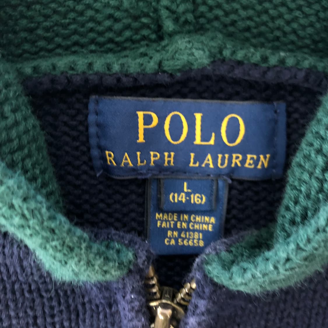 폴로랄프로렌 빅포니 니트 후드집업 상품이미지4