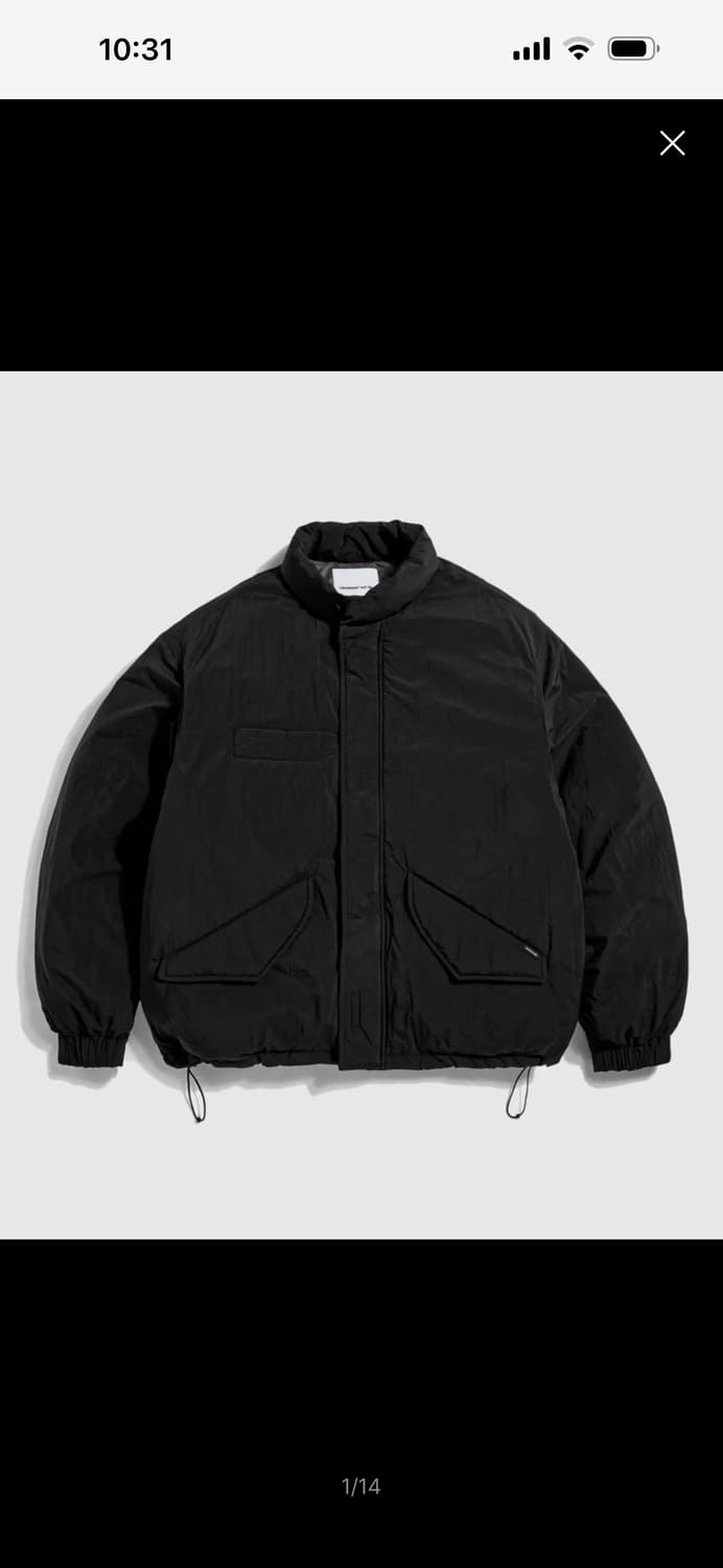 M65 Down Blouson Parka Black 상품이미지1
