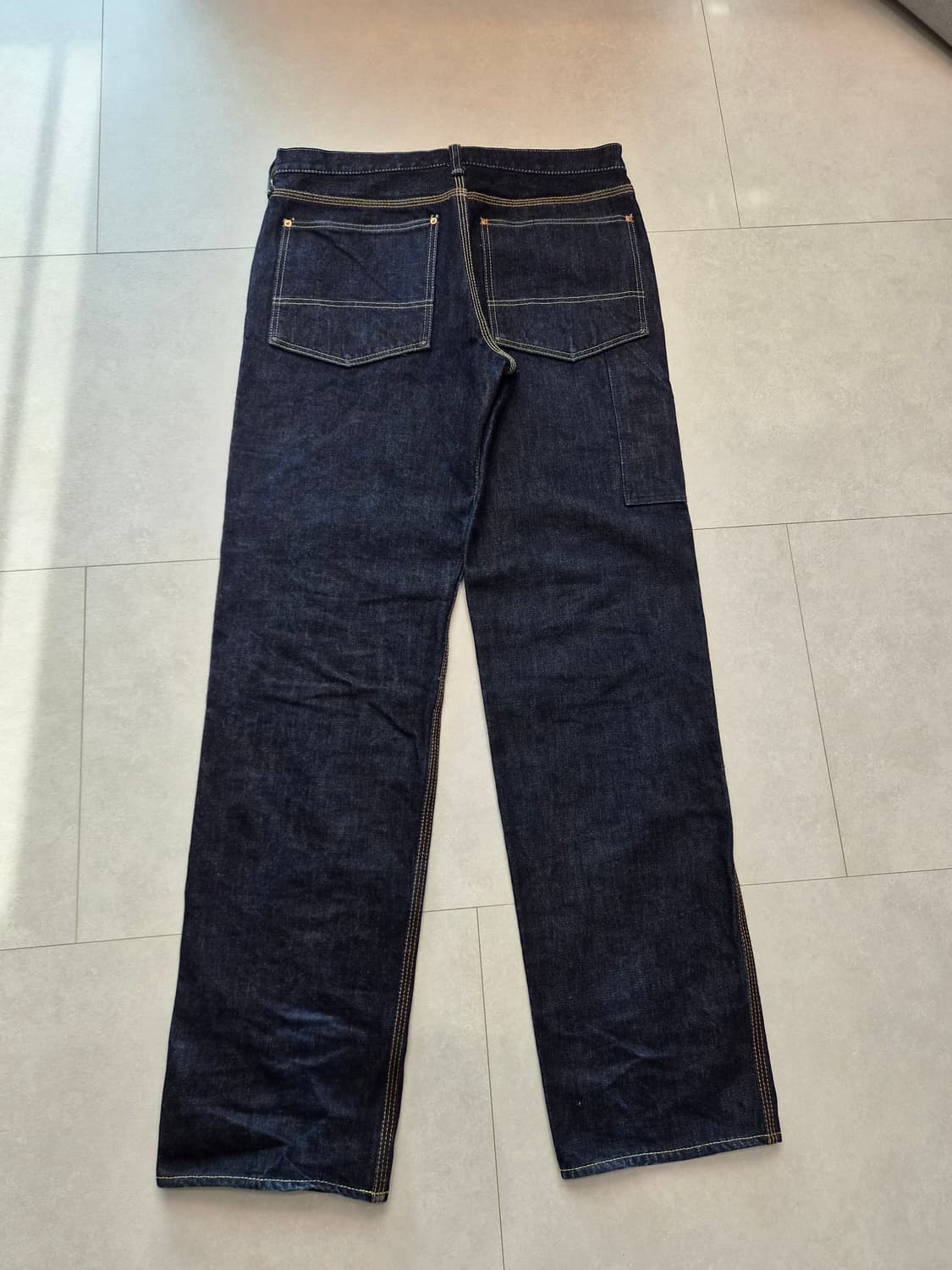 사무라이진 16온스 더블니 데님팬츠 36 상품이미지3