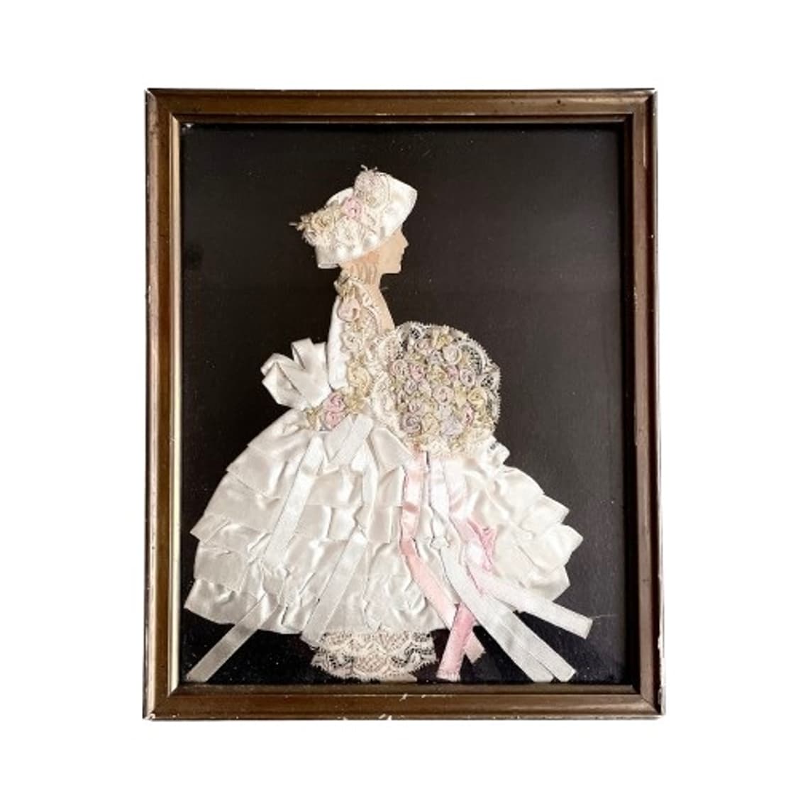 앤틱 크레놀린 레이디 레이스 액자 상품이미지1