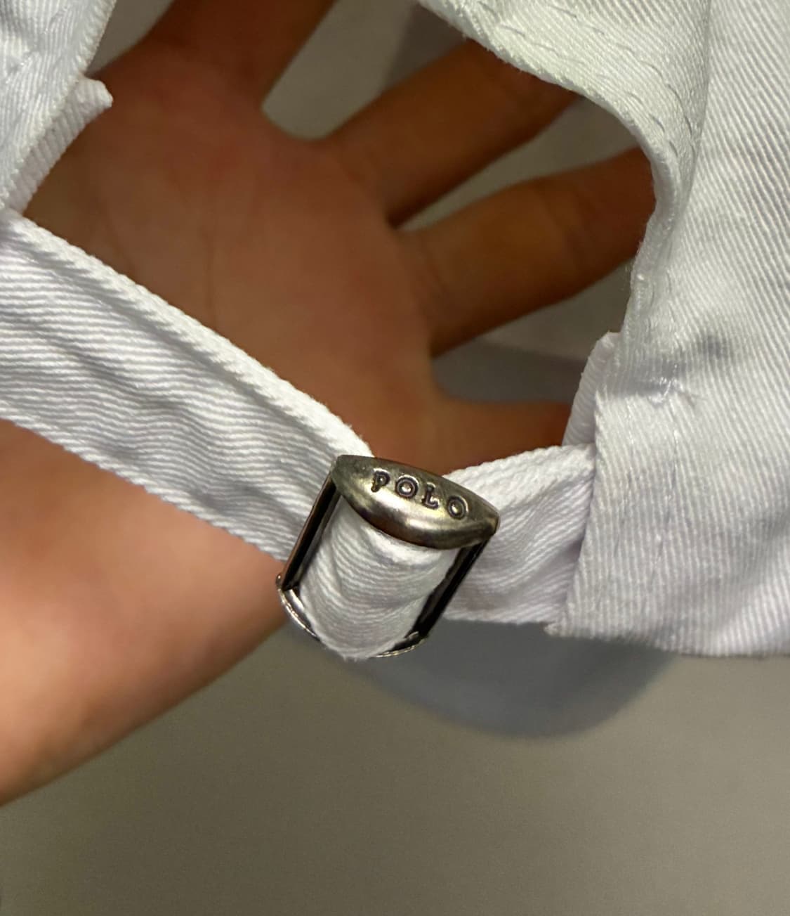 (F)폴로랄프로렌 화이트 베이스볼 기본 볼캡모자(폴로볼캡) 상품이미지5