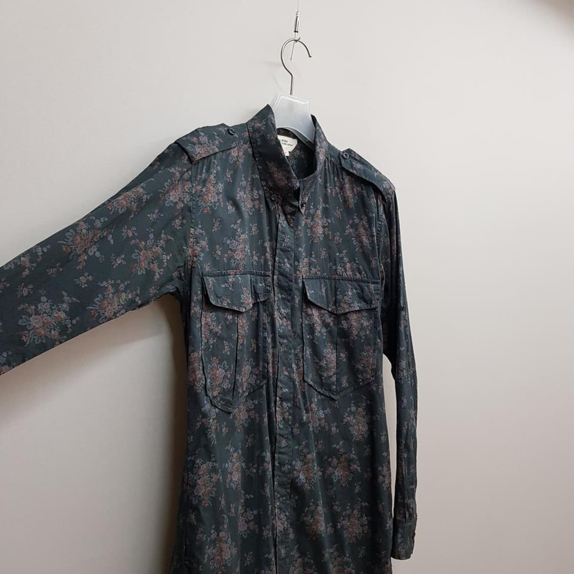 이자벨마랑 에뚜왈 플로럴 프린트 코튼 셔츠 원피스 1사이즈 상품이미지3