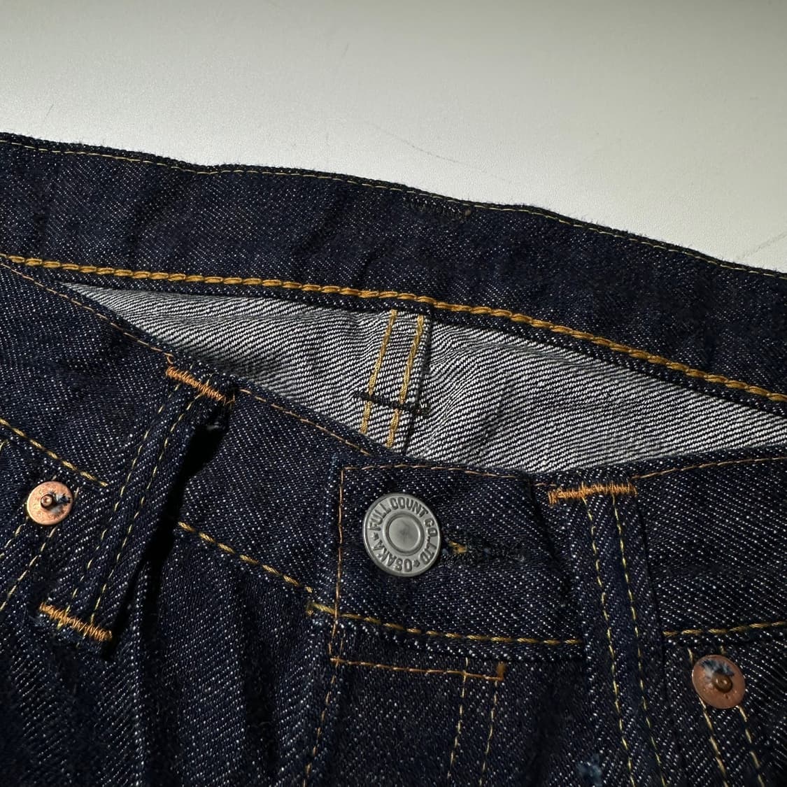 풀카운트 0105 셀비지 데님 팬츠 상품이미지8