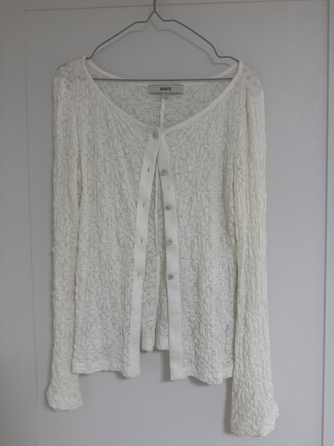 레이브 레이스 버튼 가디건 1사이즈  상품이미지3
