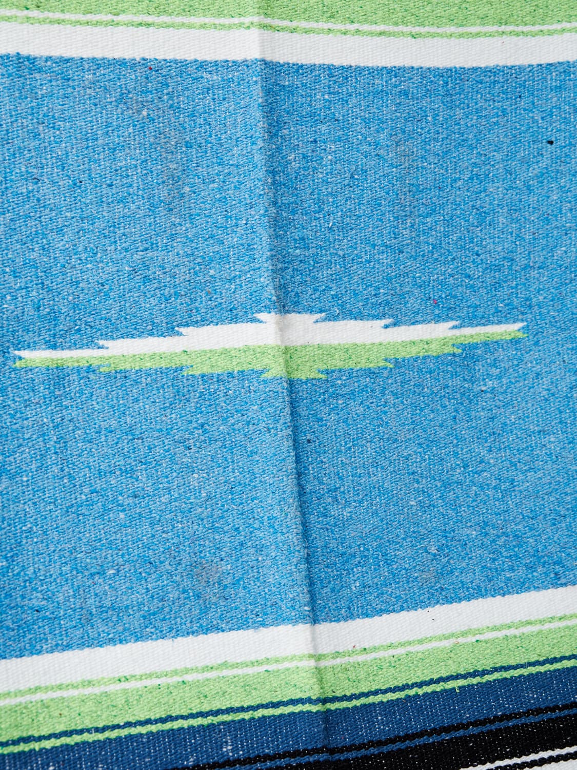 Vintage Mexican rug(sky blue) 상품이미지2