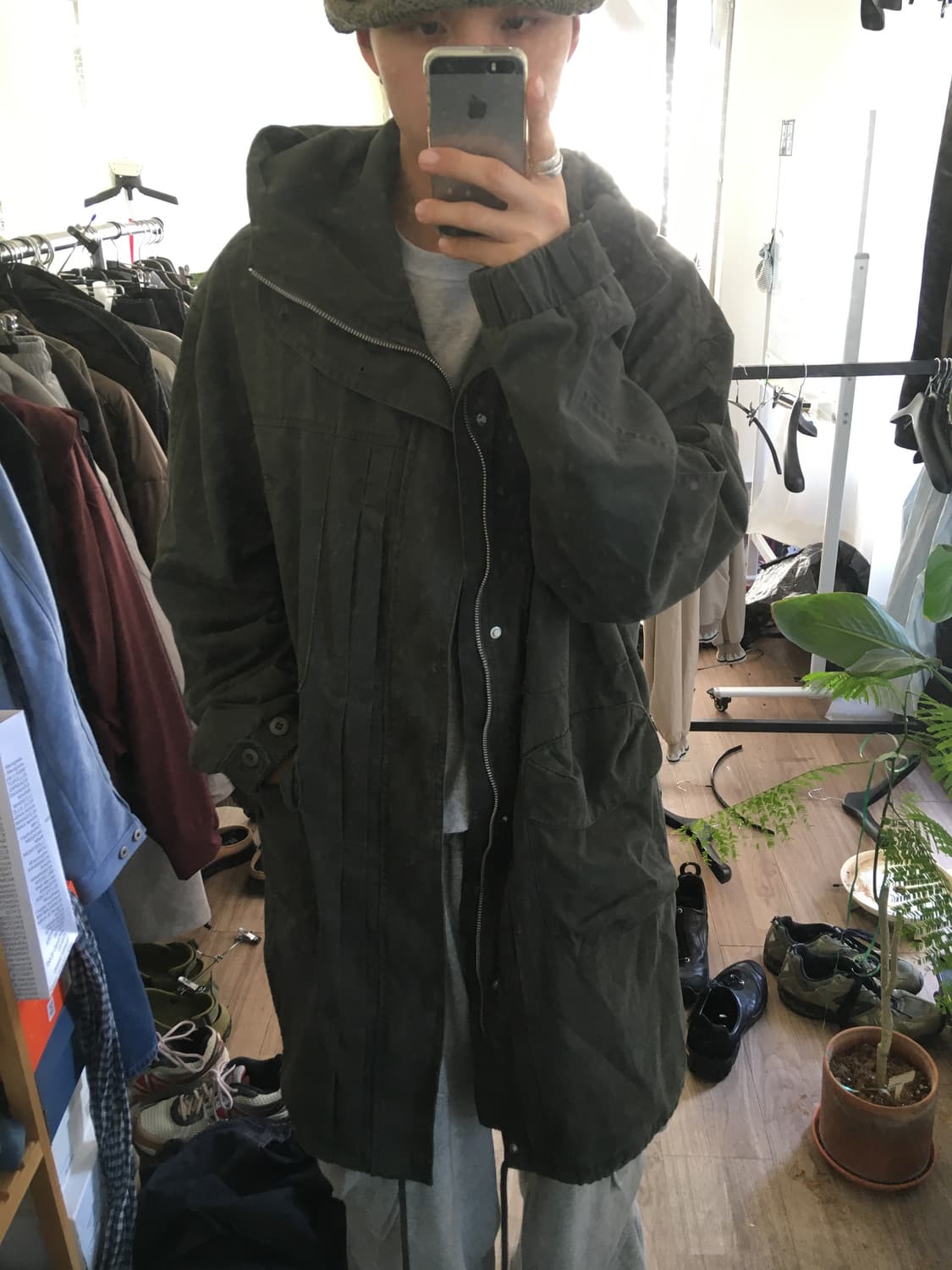 더콜디스트모먼트 야상자켓 25fw L사이즈 상품이미지2