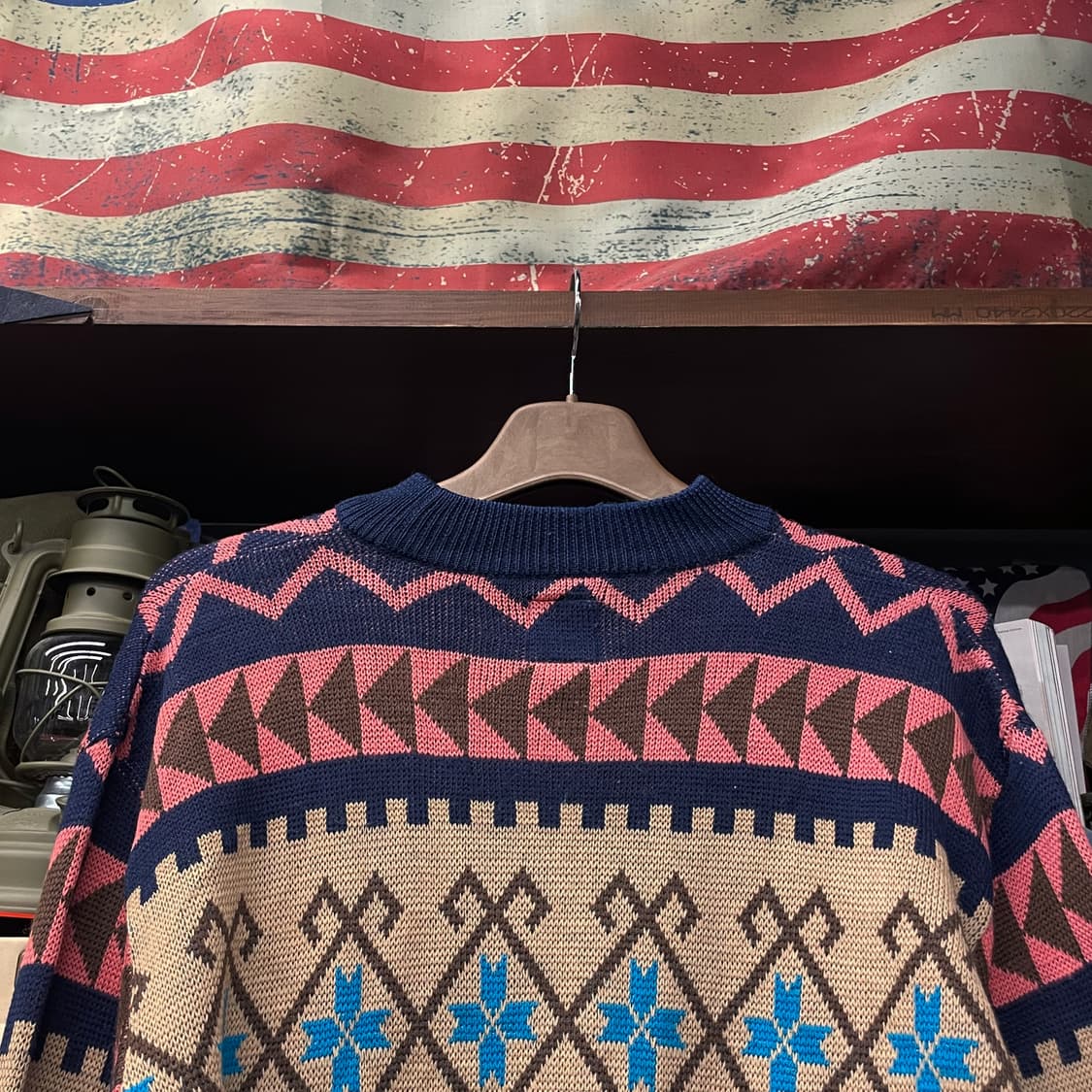 노스페이스 노르딕 패턴 울 니트 스웨터 N31 상품이미지4