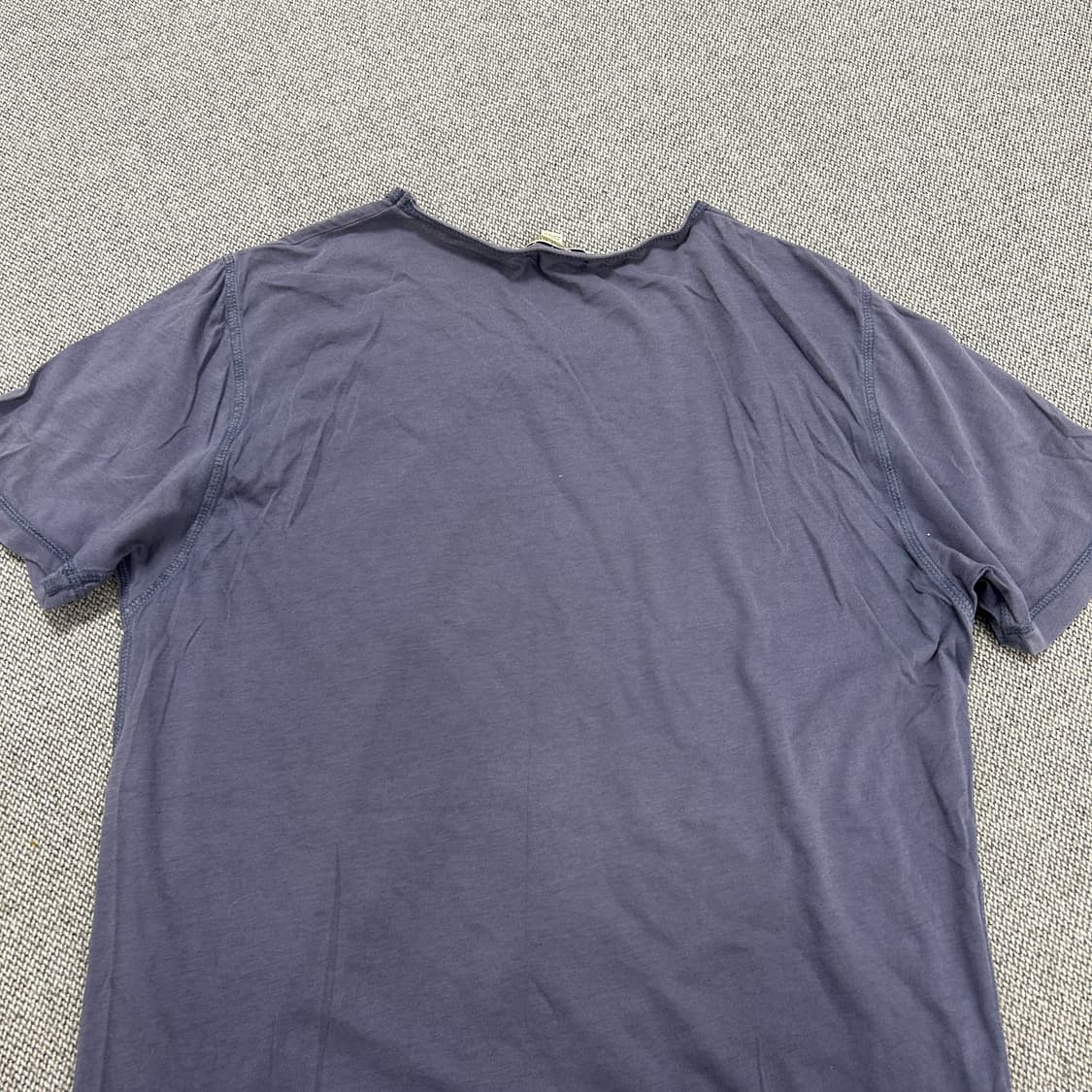 버버리 워시드 블루 기마로고 반팔(L) 상품이미지6