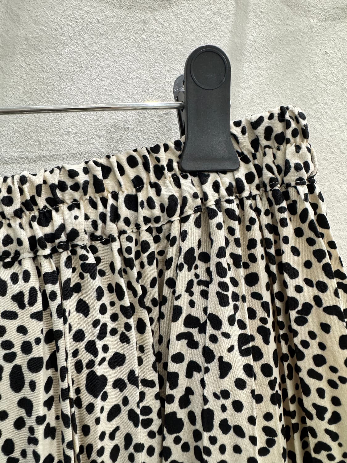japan vintage 불규칙 도트 주름SK 상품이미지2