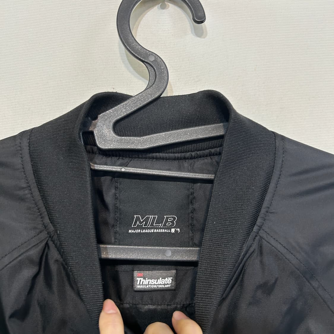 MLB 항공점퍼 블랙 봄버 자켓 95 남성 상품이미지2