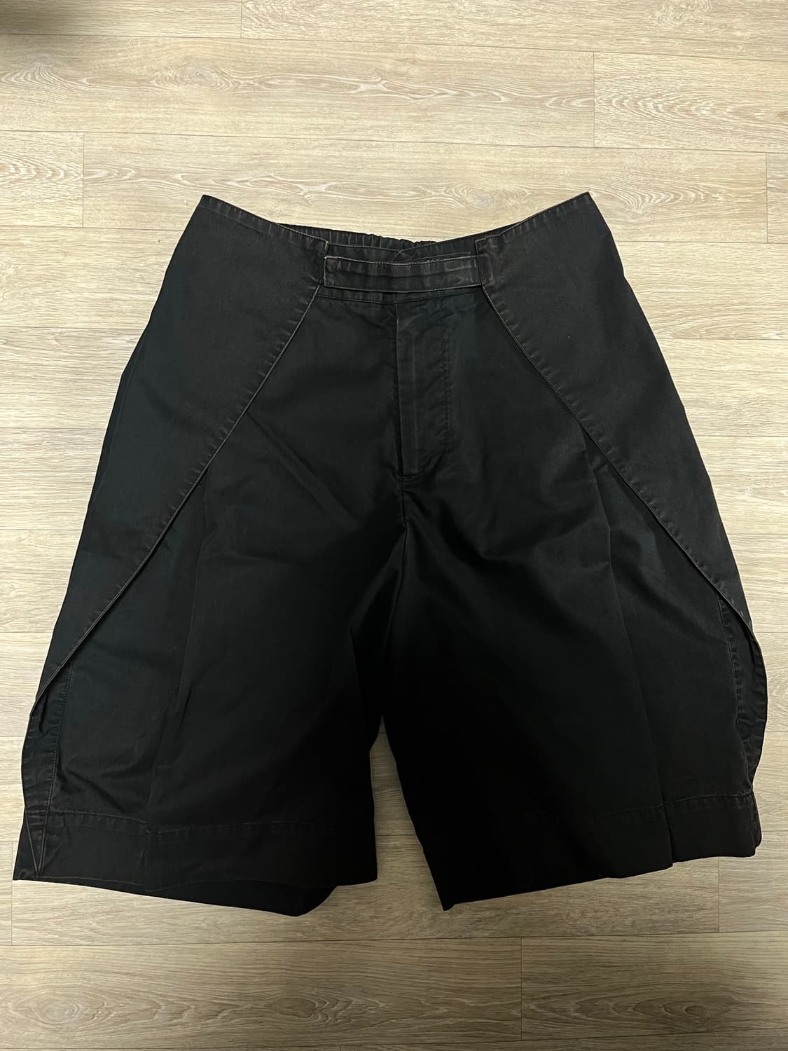 폴리테루 사이드랩 반바지 블랙(3) 상품이미지3