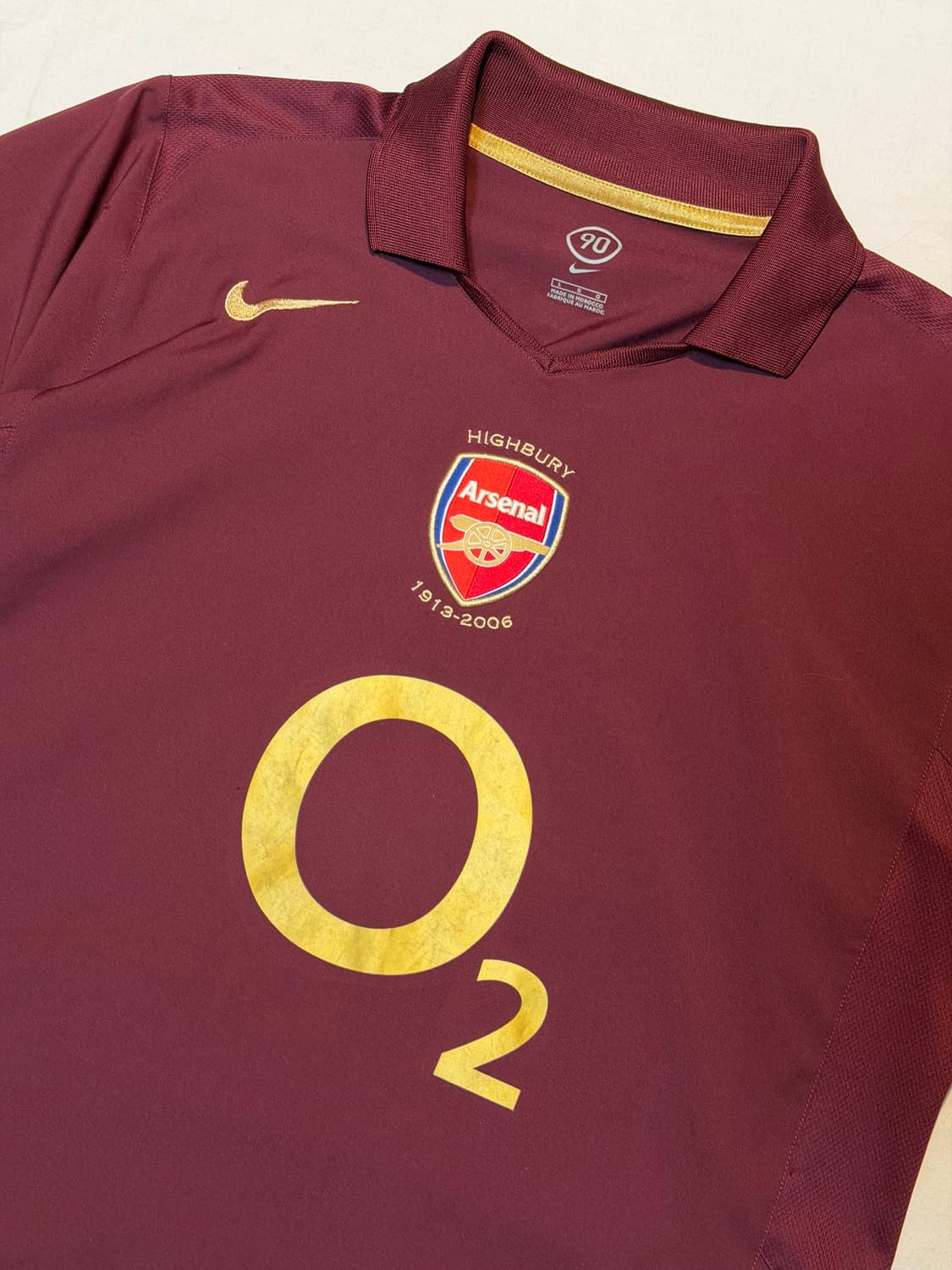 나이키 05-06 아스날 하이버리 노마킹 홈 유니폼 상품이미지2