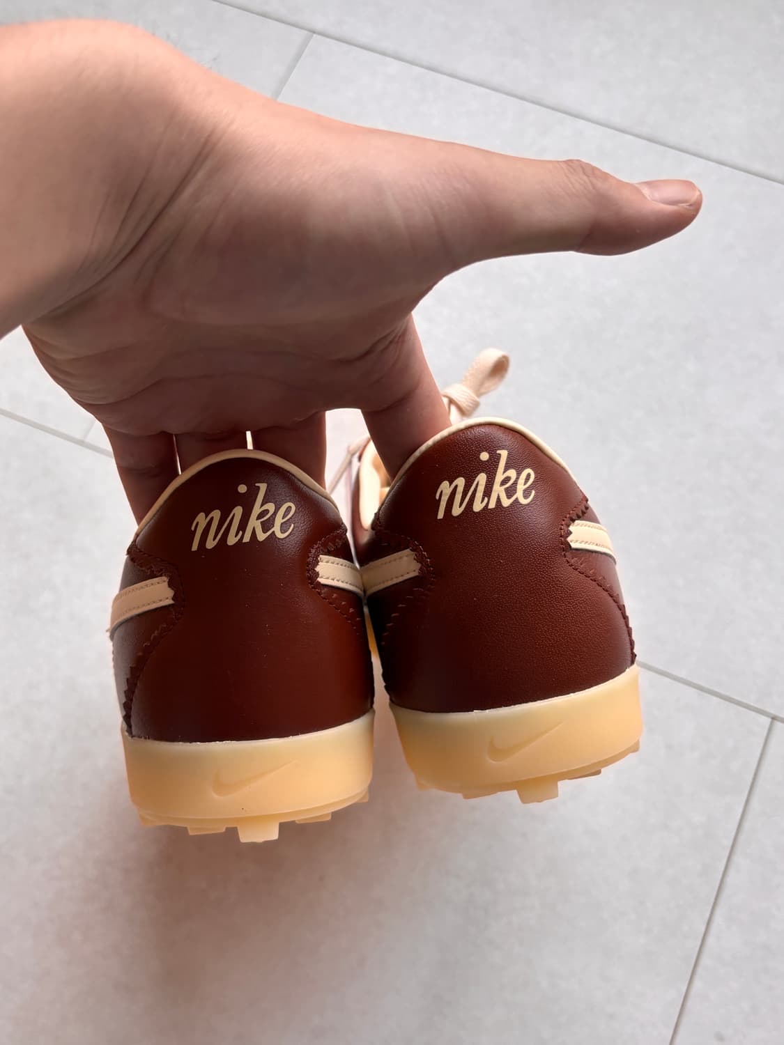 나이키 아스트로그래버 290 / 빈티지 로우 레더 스니커 상품이미지6