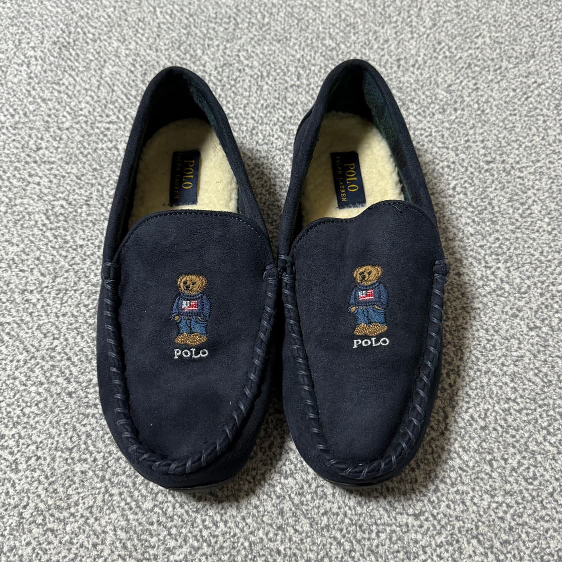 폴로 랄프로렌 테디베어 양털 로퍼 260-265 상품이미지1