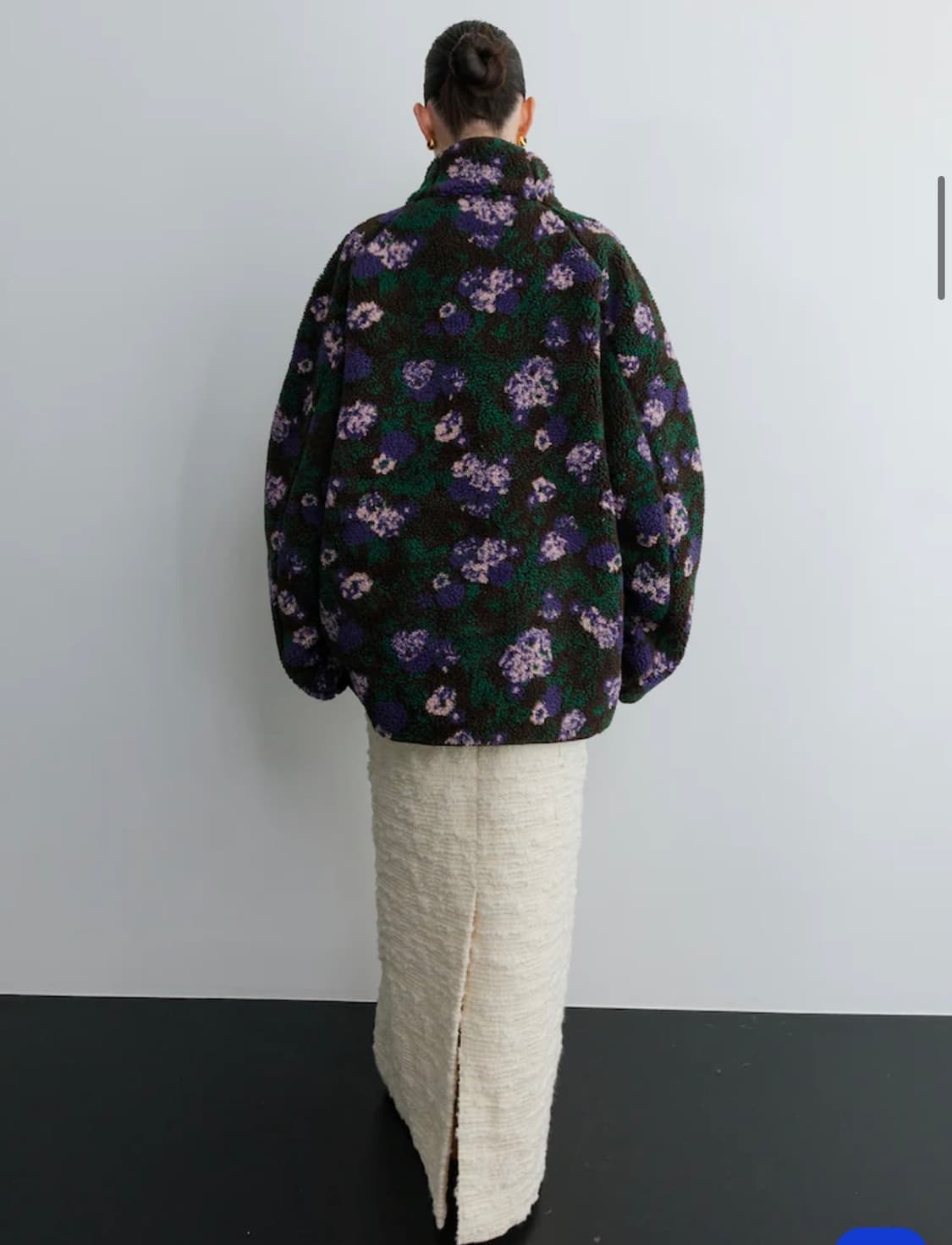 The Aperture디애퍼처 플라워 플리스 자켓 S 상품이미지3