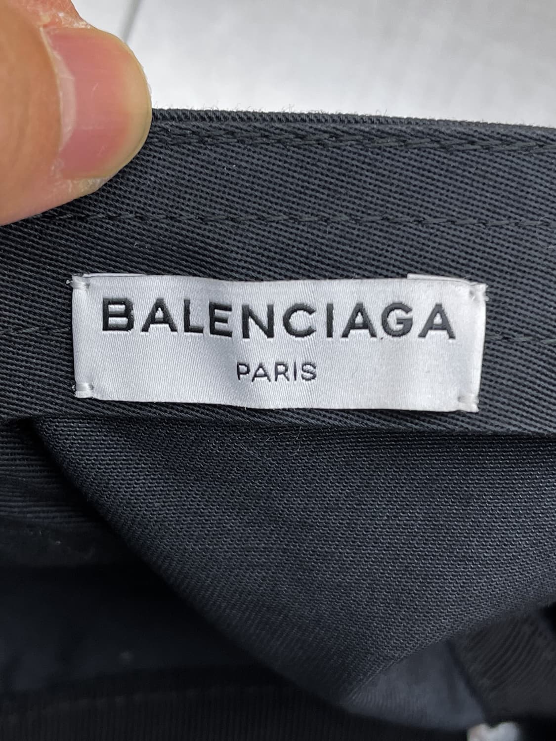 발렌시아가 스펠 로고 베이스볼 캡 상품이미지5