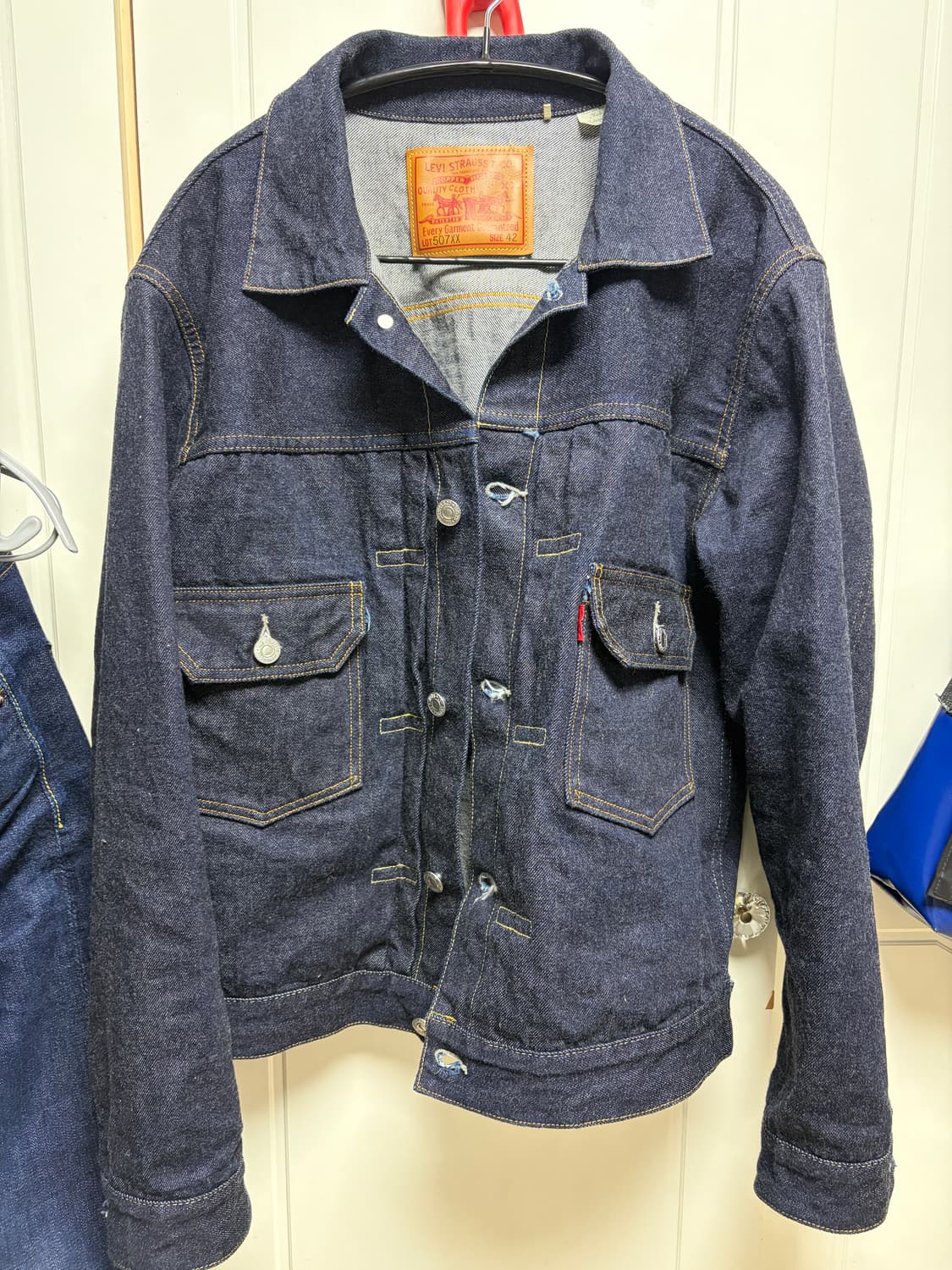 리바이스 LVC 507XX Type2 데님자켓 42사이즈 상품이미지1