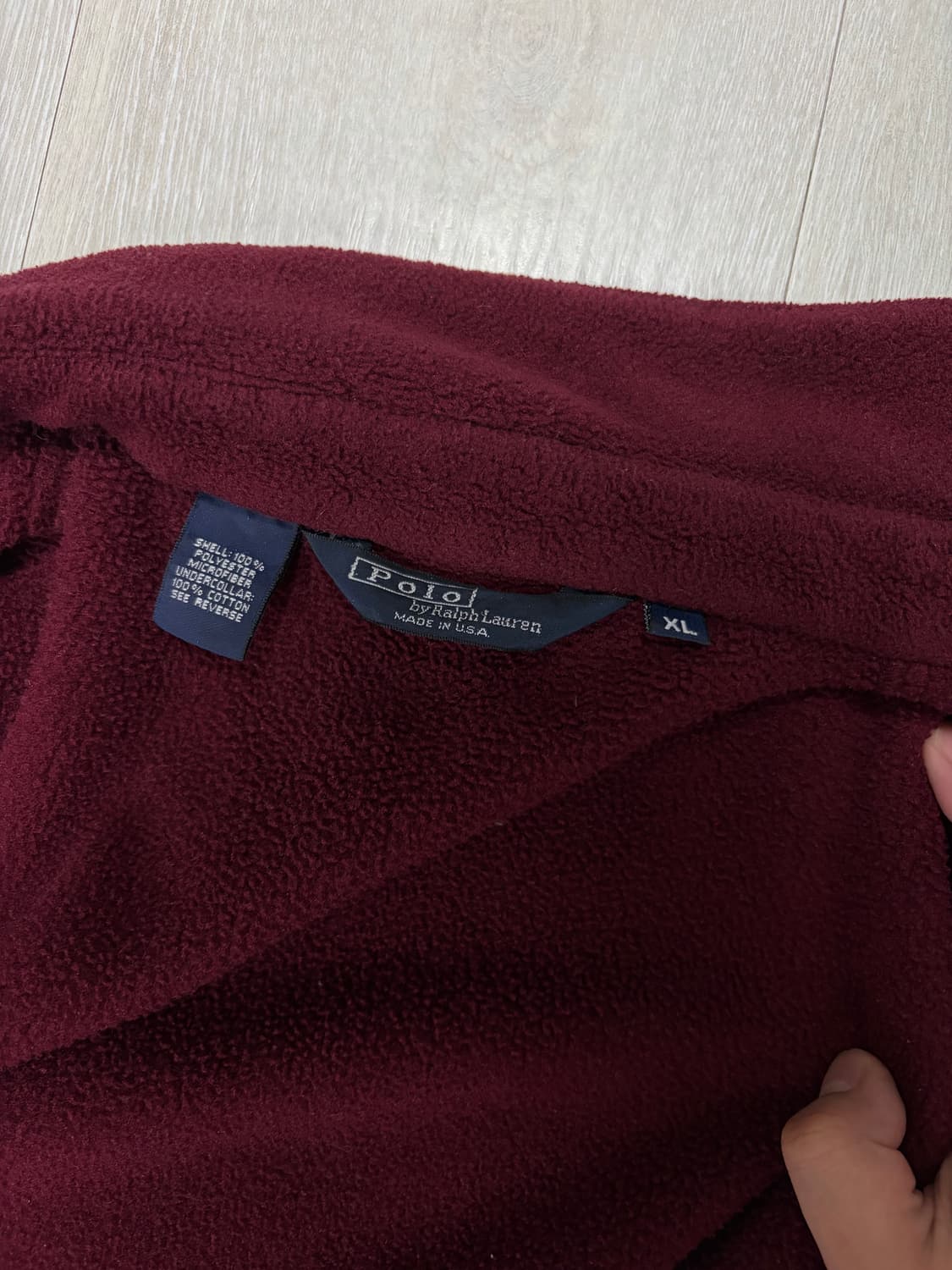 90s polo rl fleece swing top jacket 상품이미지2