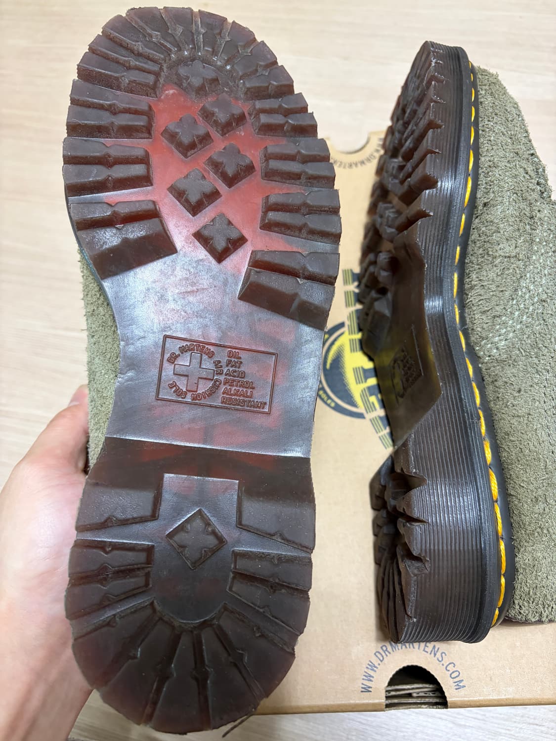 닥터마틴 로웰 올리브 260 상품이미지5