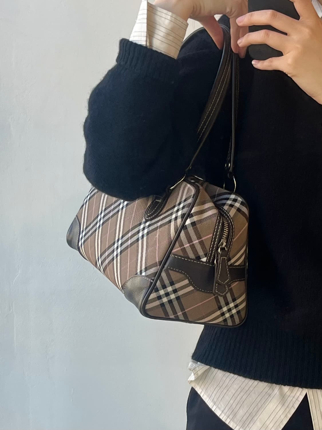 버버리 보스턴백 숄더백 토트백 블루라벨 상품이미지10