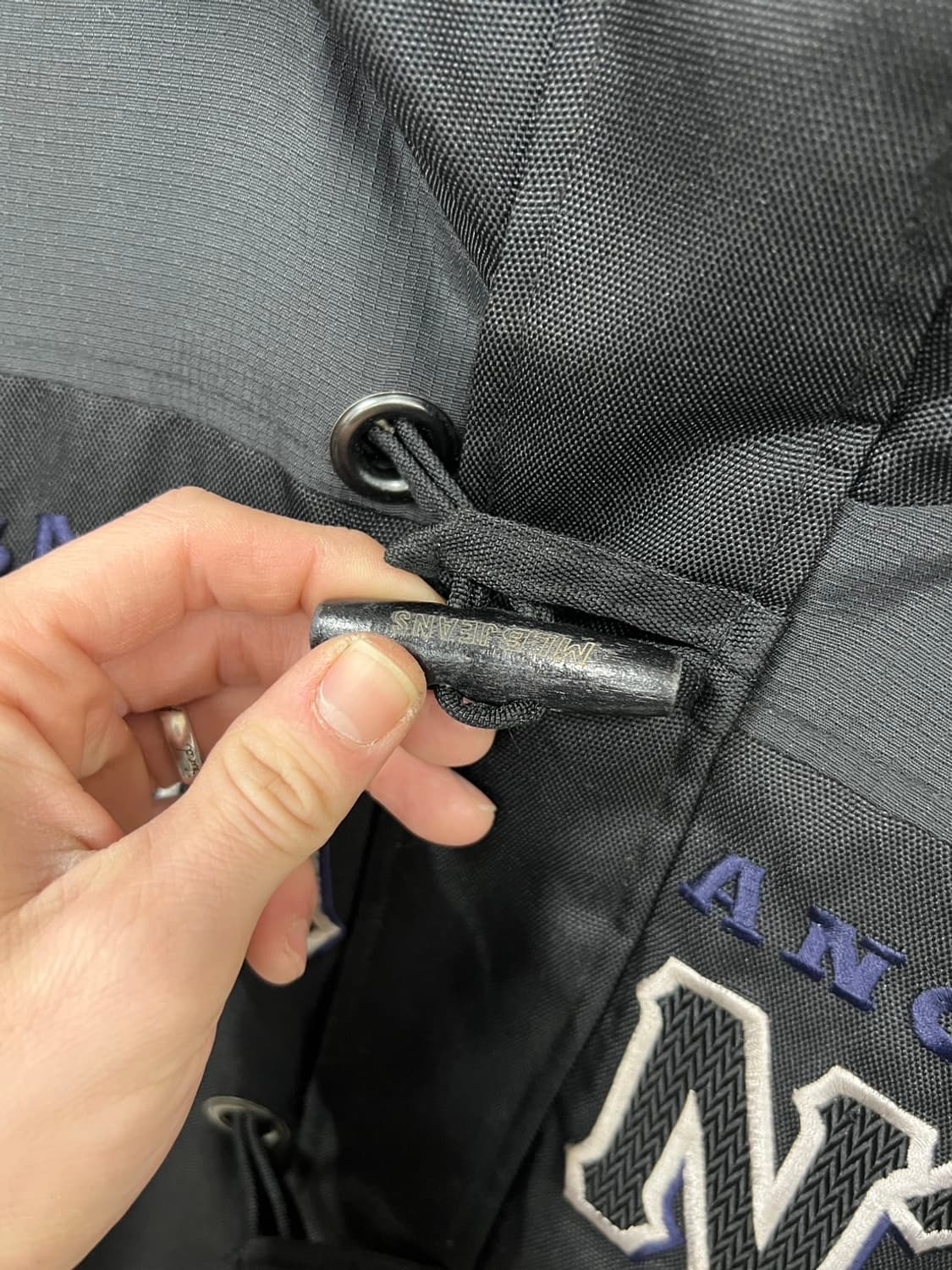 MLB 샌프라시스코 자이언츠 떡볶이 집업 후드 점퍼 상품이미지4