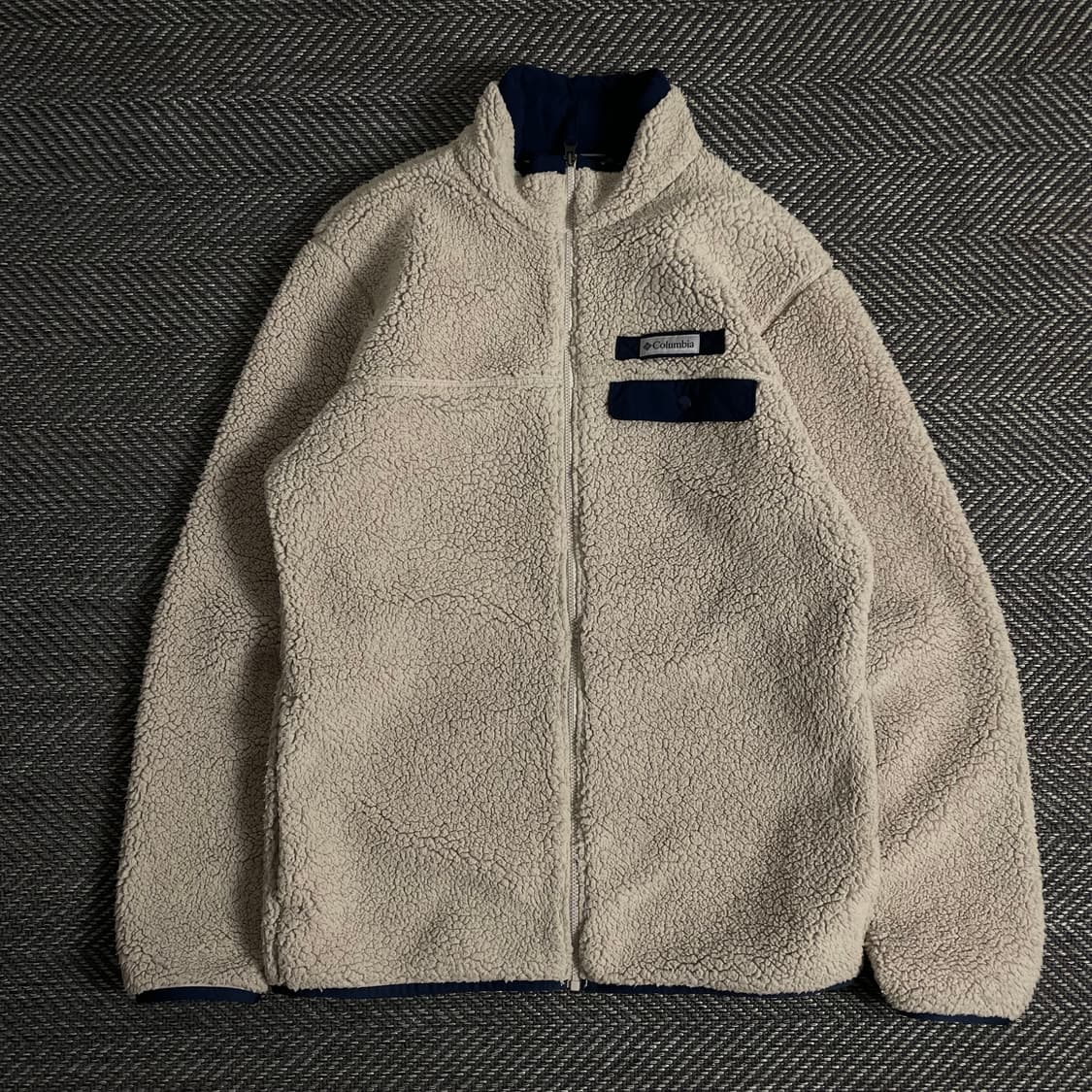 컬럼비아 USA 플리스 자켓 아이보리y 2828 상품이미지2