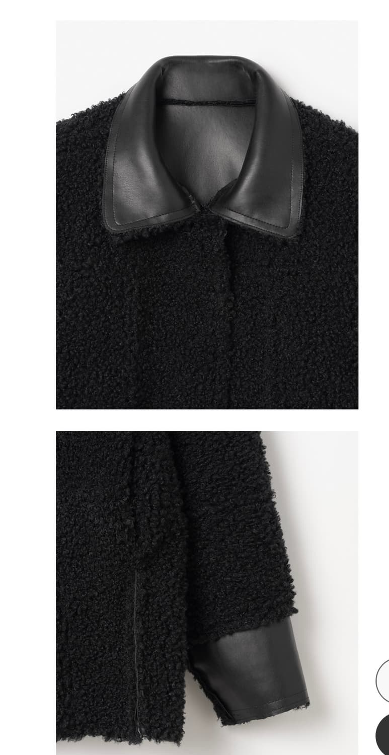 버뮬라 hairy reversible mustang 무스탕  상품이미지3