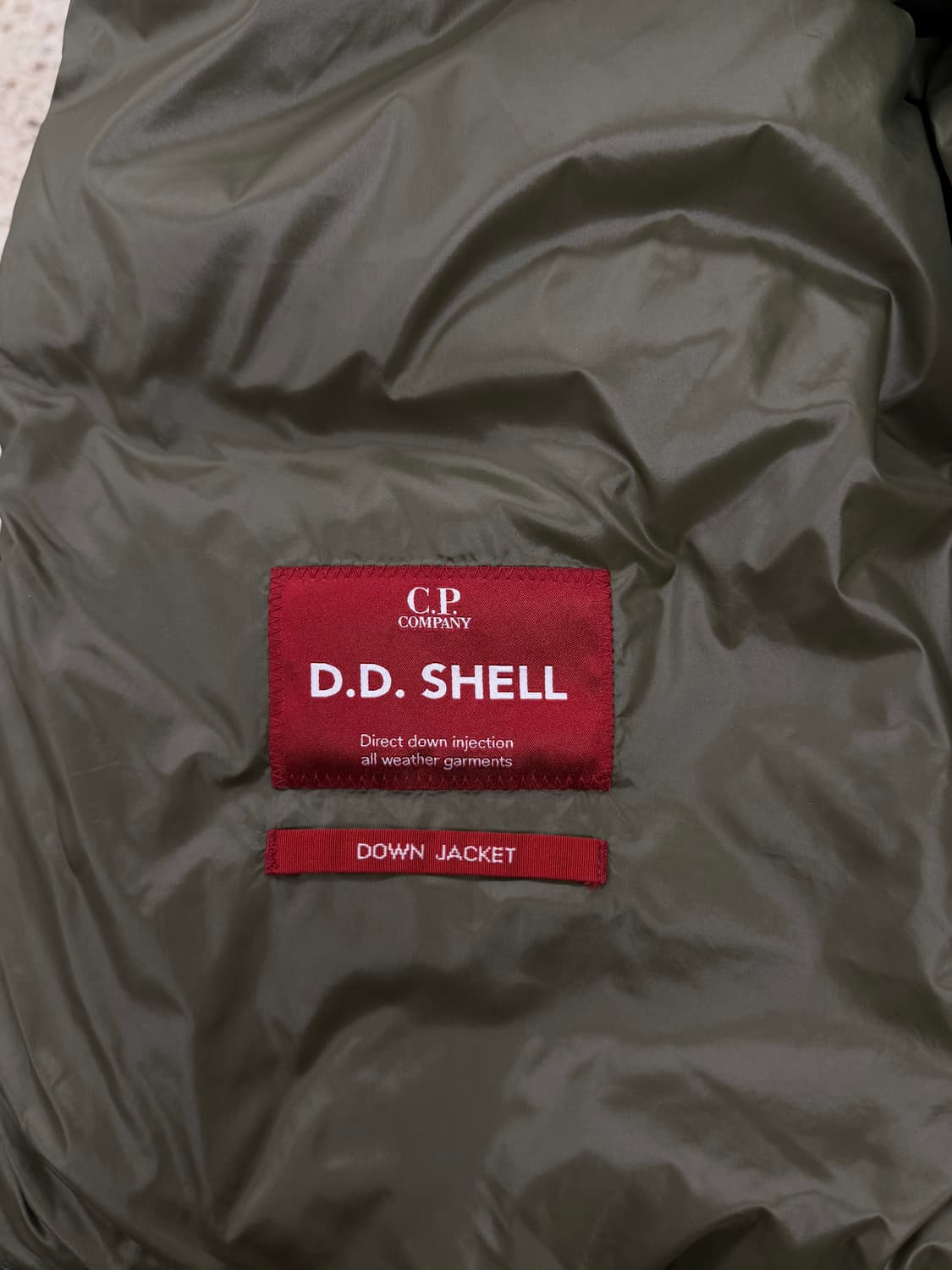 C.P. Company D.D. Shell 패딩 판매합니다 상품이미지5