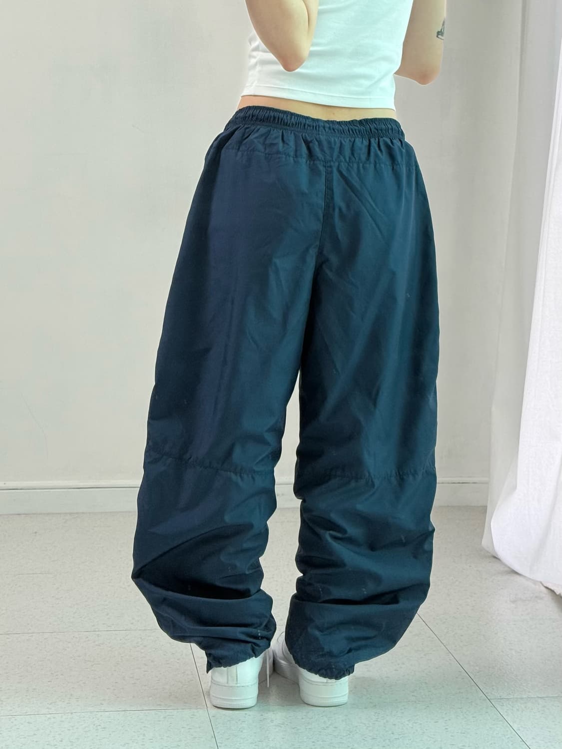 나이키 네이비 나일론 트랙팬츠 상품이미지4