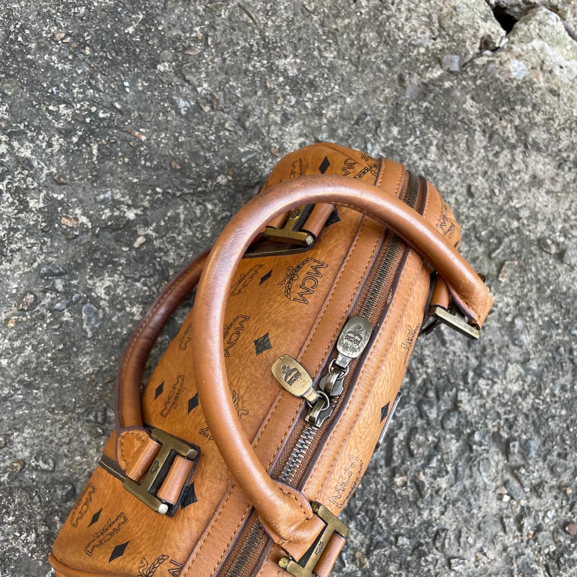 mcm 비세토스 클래식 빈티지 토트백 독일 상품이미지4