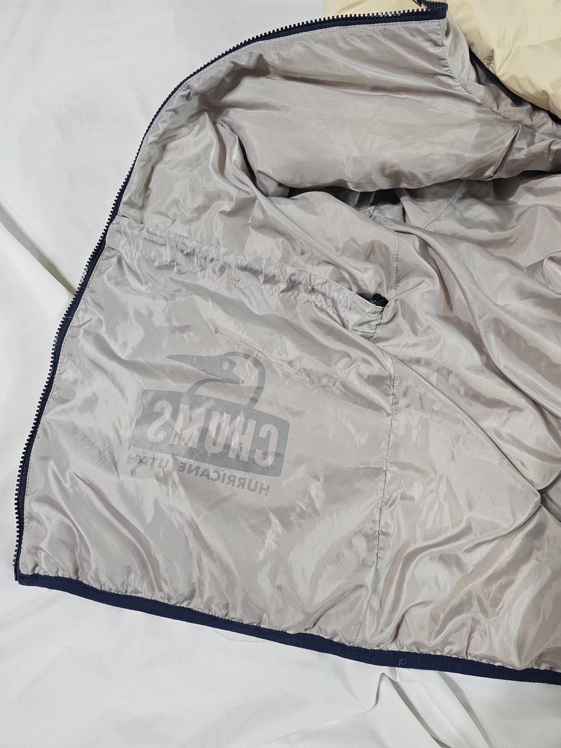 [XL] CHUMS JAPAN 첨스 캠핑 패커블 다운 파카 패딩 자켓 상품이미지9