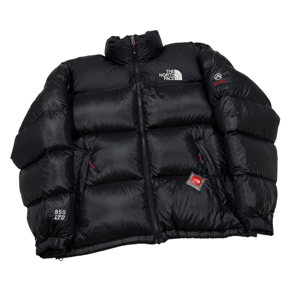 노스페이스 한정판 써밋 850 LTD 퍼텍스 눕시 블랙 패딩 자켓 M 상품이미지2
