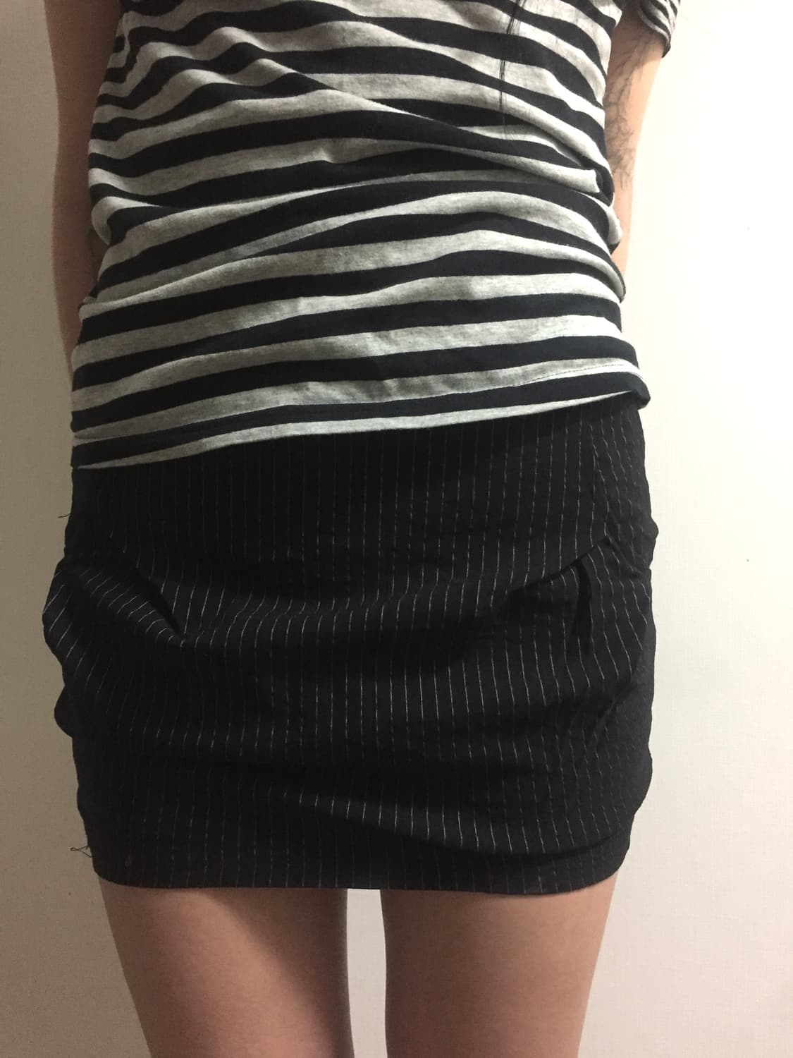 빈티지 스트라이프스커트 상품이미지3