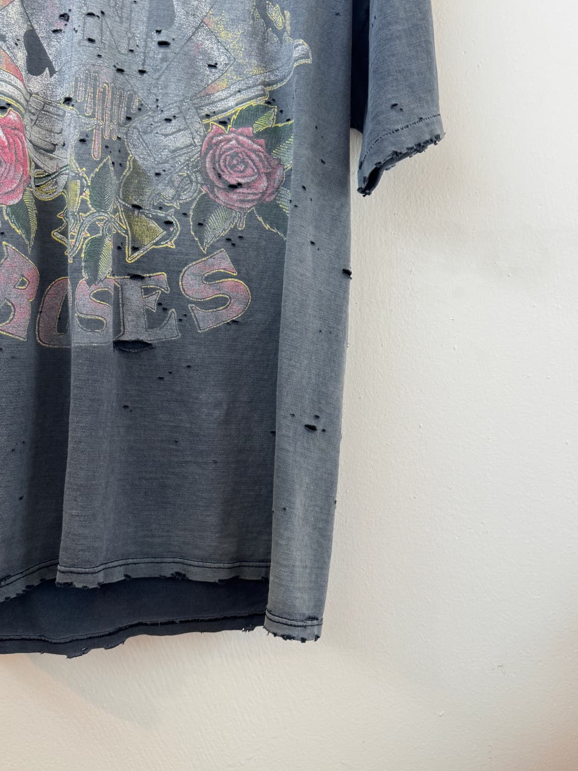 90s bruckum guns n' roses faded t shirt 상품이미지5